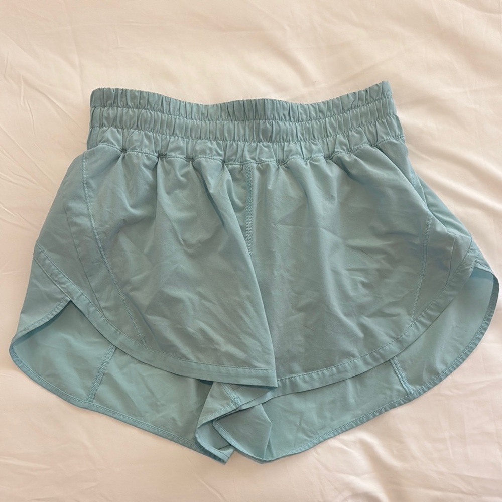 Lululemon Women's Light Blue Shorts